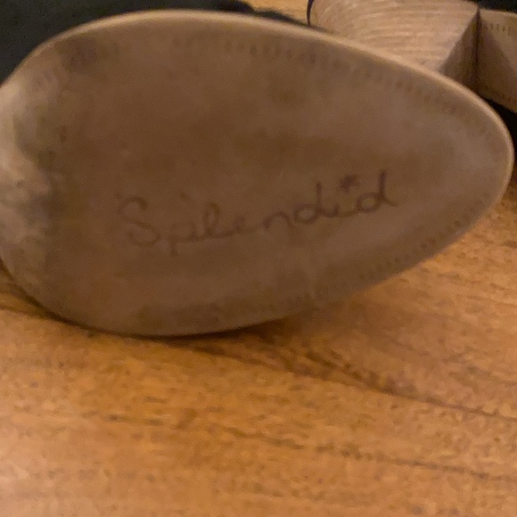 Splendid rodeo slouchy black suede ankle boots with metal studs Size 8 - Picture 6 of 6